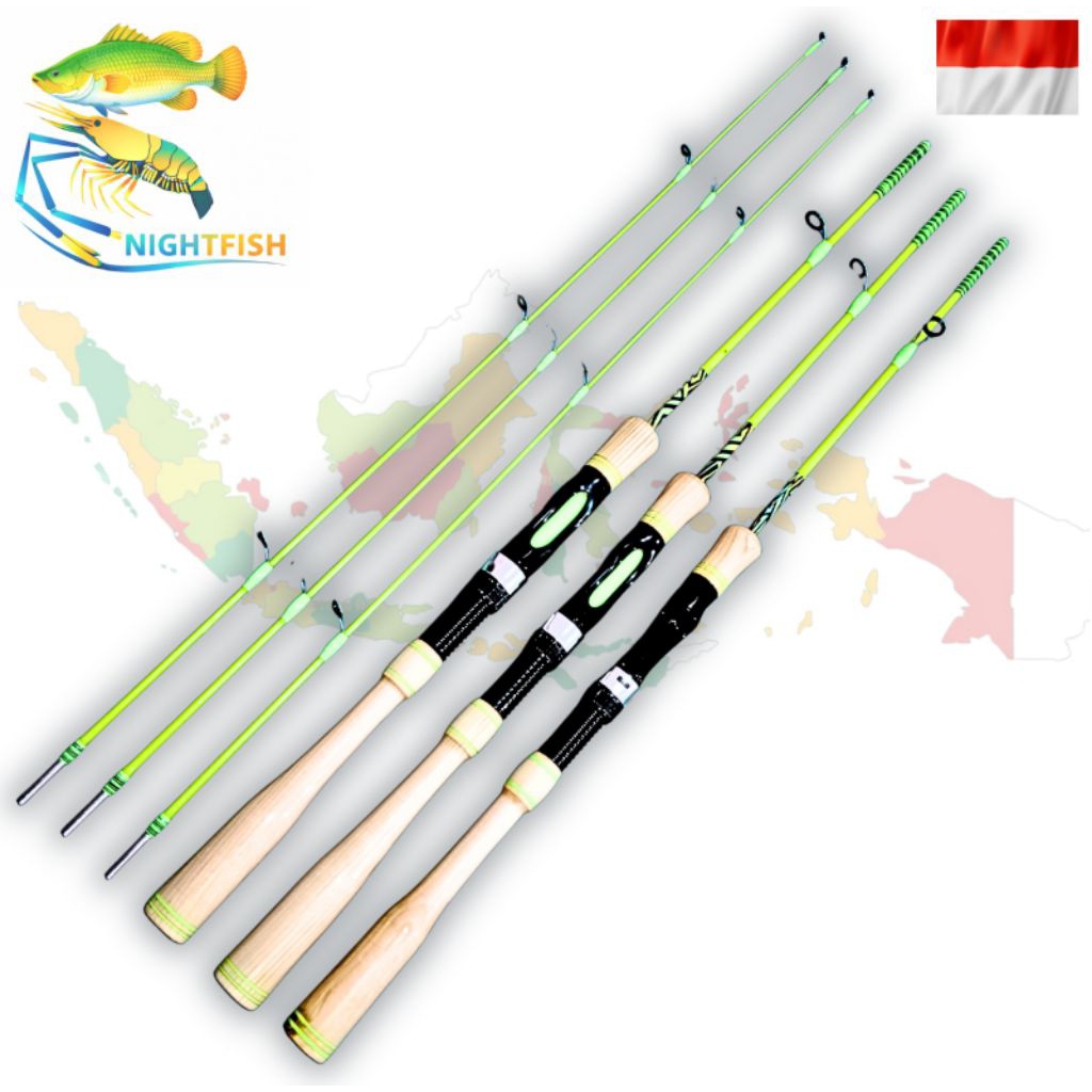 joran udang galah / ikan