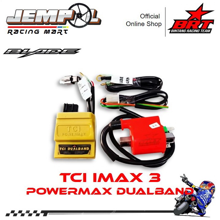 BRT TCI CDI Power Max Dualband Blade 110 Revo Absolute Revo Karbu