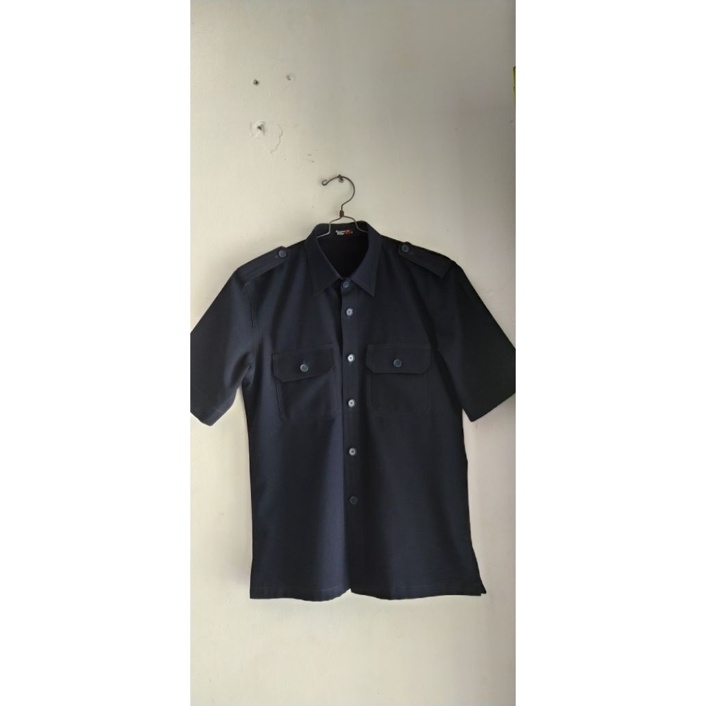 Atasan Kemeja Casual Kain Drill Premium