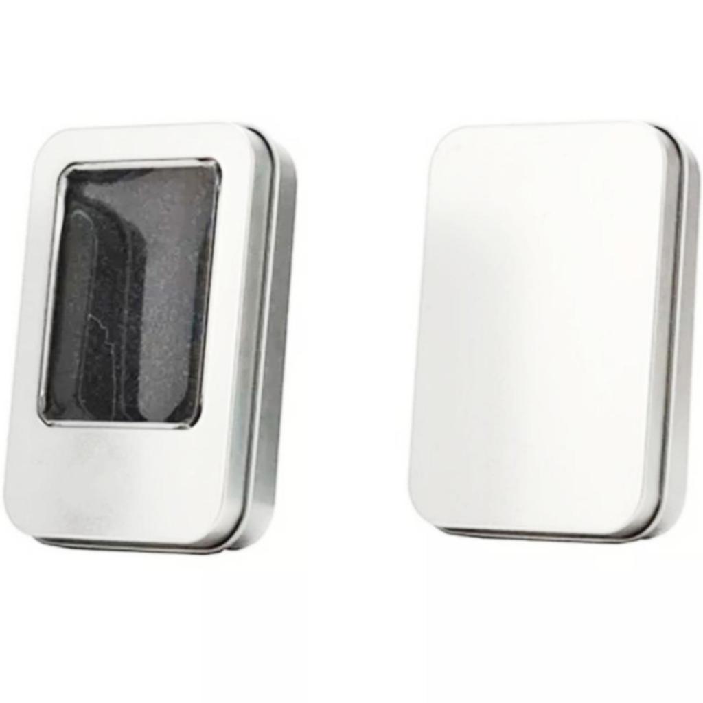 Kotak Flashdisk Kaleng Silver Busa Universal