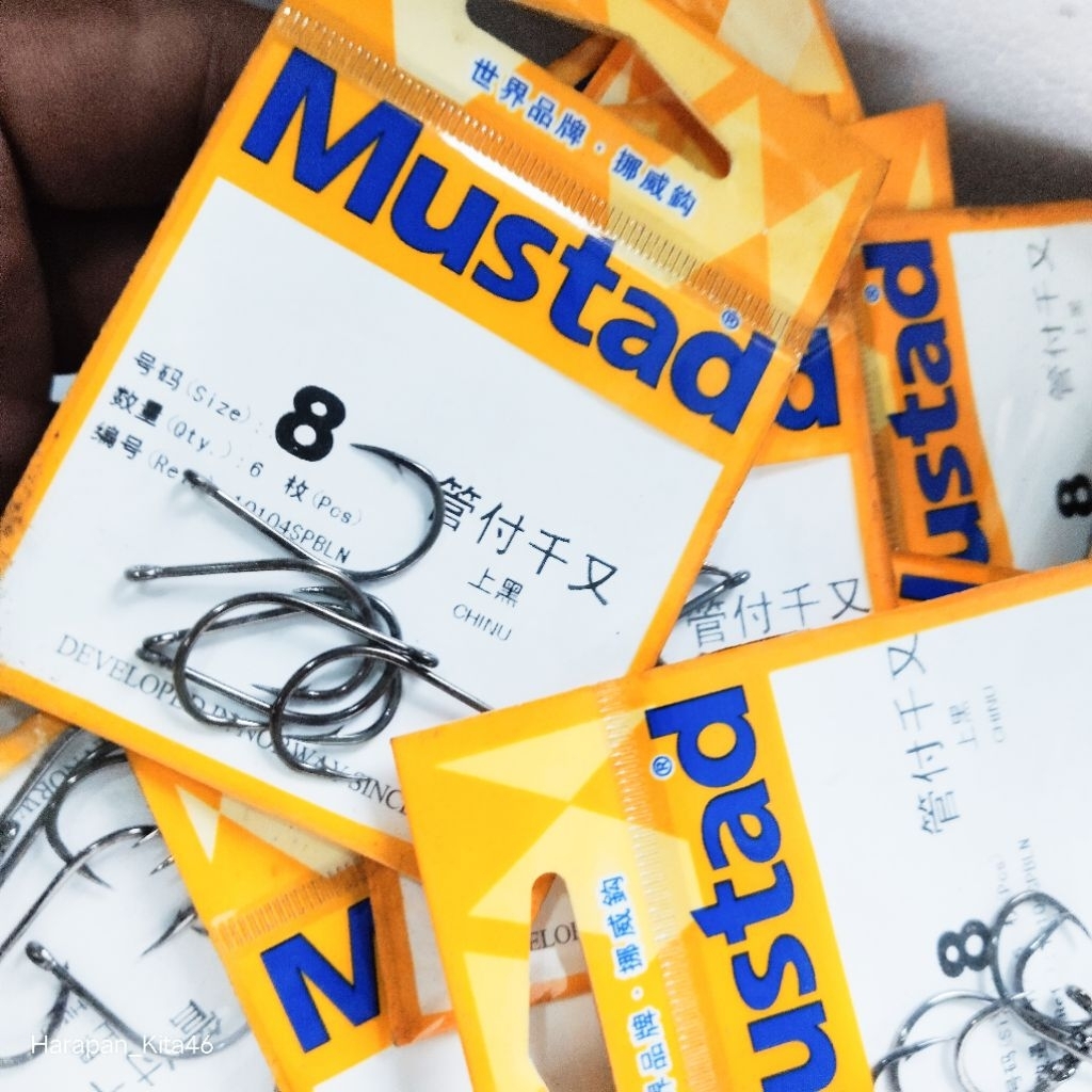 Kail Pancing Mustad Chinu No 8