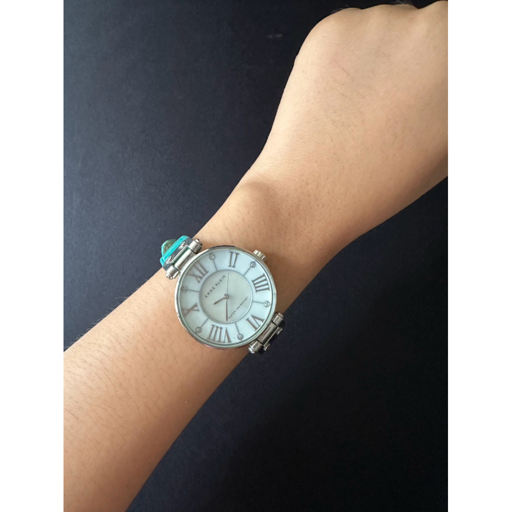 Anne Klein Blue Leather Watch