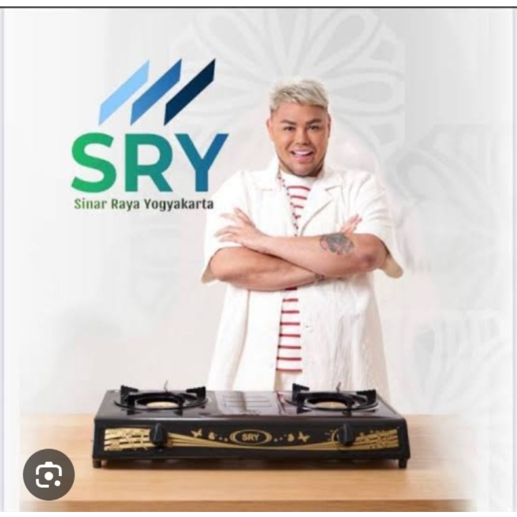 kompor gas dua tungku SRY ivan gunawan.