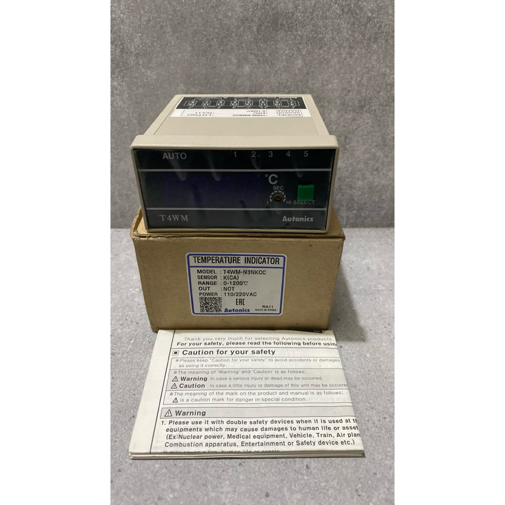 Autonics TZ4WM-N3NKCC Temperature Indicator Autonics