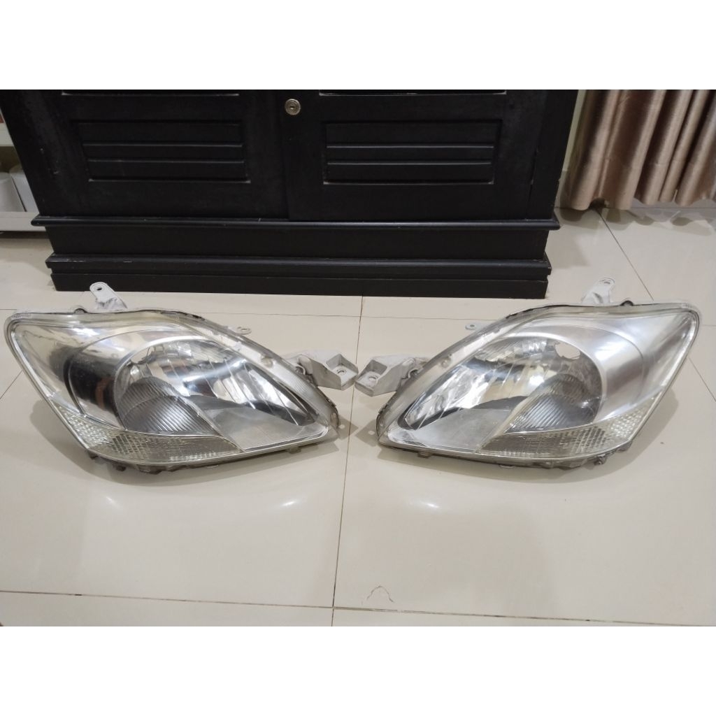 headlamp lampu depan toyota vios gen2 limo 2008-2013