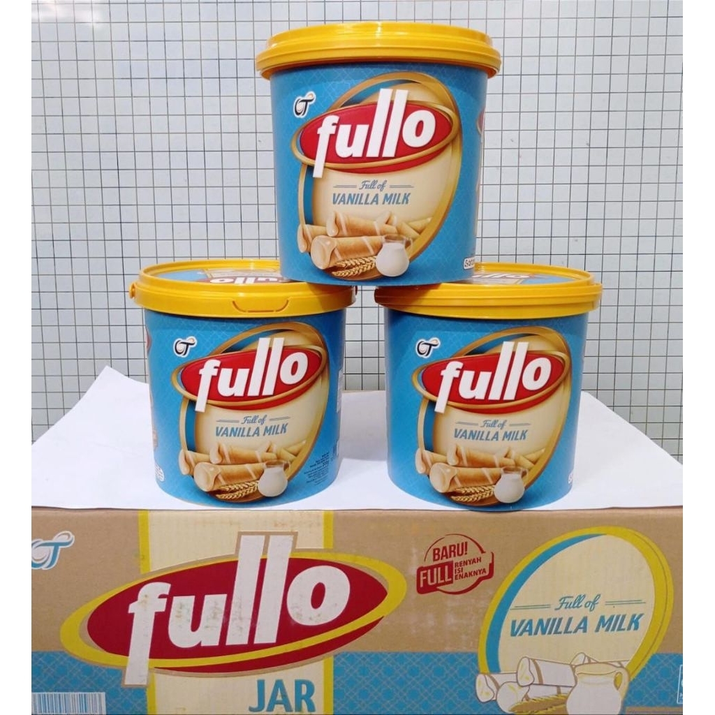 FULLO VANILLA MILK/COKLAT JAR 200gr