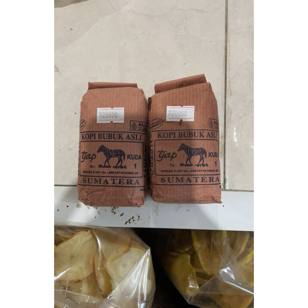 KOPI BUBUK ASLI LAMPUNG CAP KUDA 90g