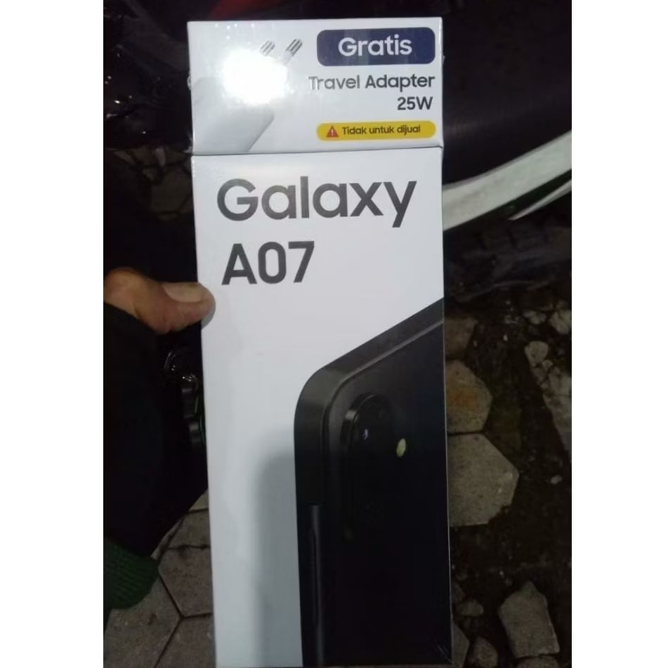 samsung a07 ram 4/64 baru garansi resmi