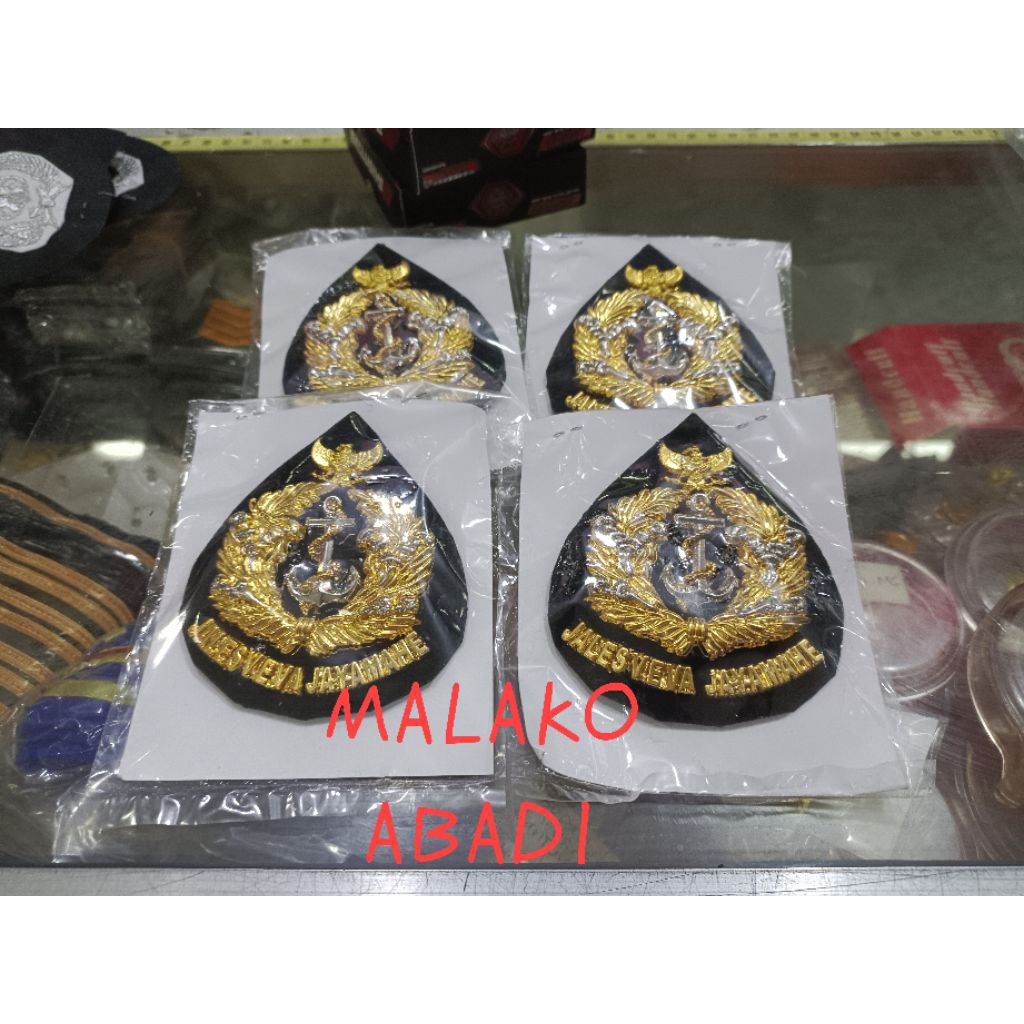 Emblem topi pet tni AL  logo topi pet tni AL