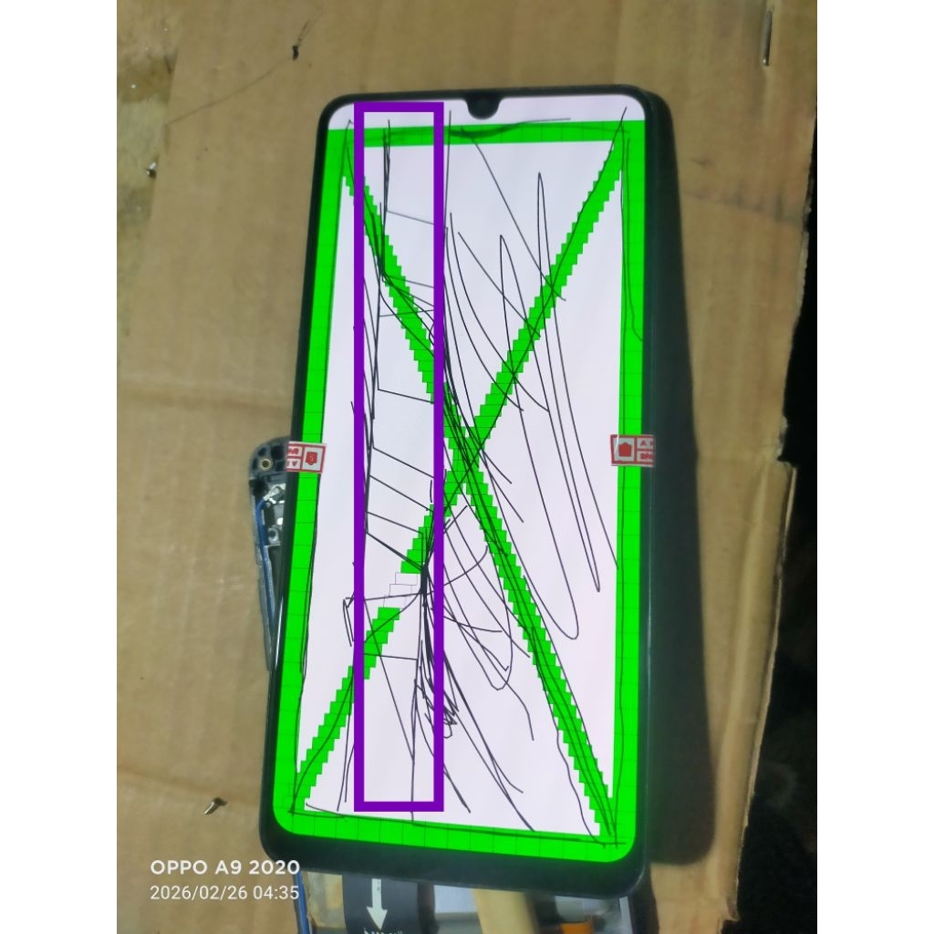 LCD SAMSUNG A32 SUPER AMOLED ORIGINAL COPOTAN