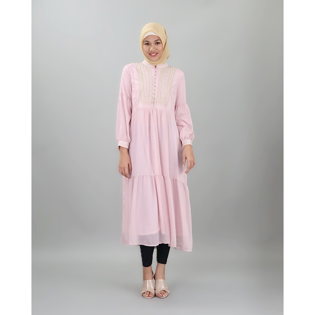 Yasmin Simple Vested Tunic