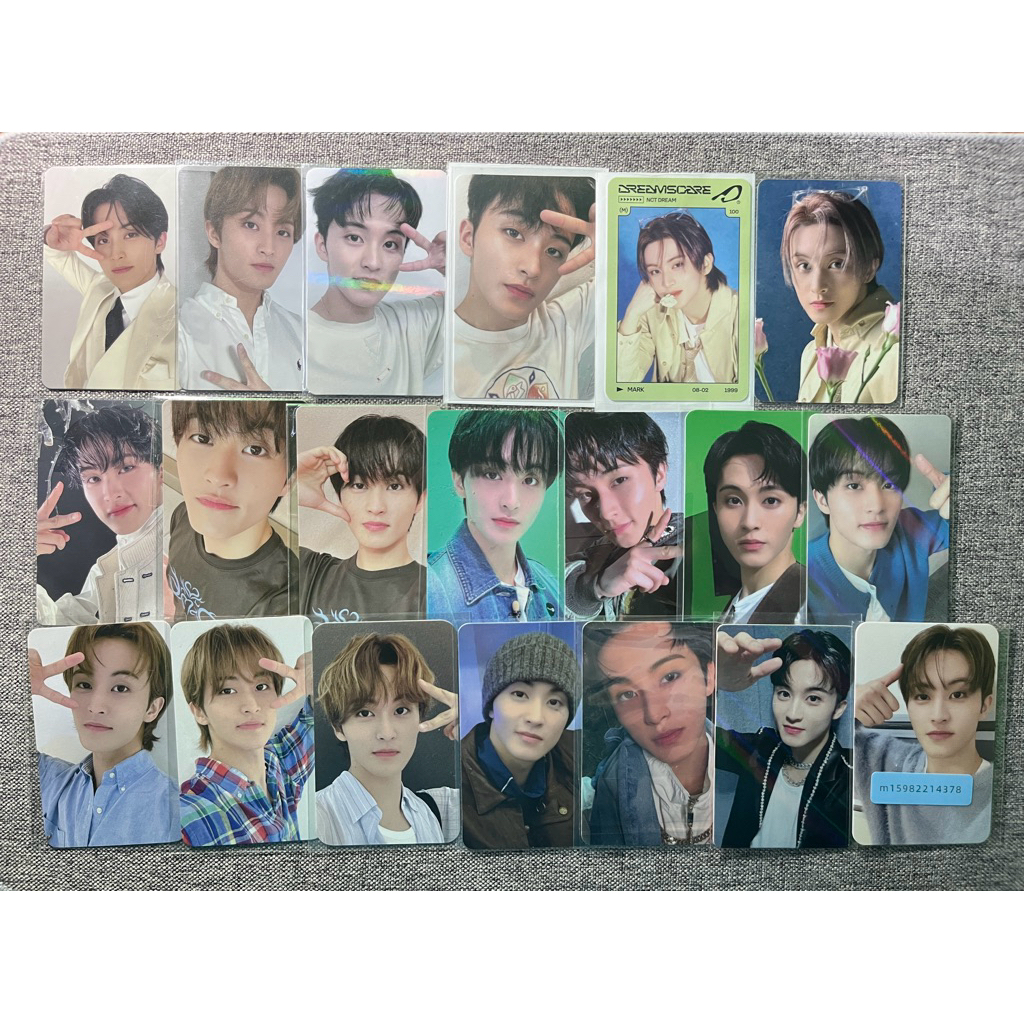 [READY STOK LANGSUNG CO AJA] BACA DESKRIPSI OFFICIAL PHOTOCARD MARK JAEHYUN JAEMIN NCT 127 DREAM KMS