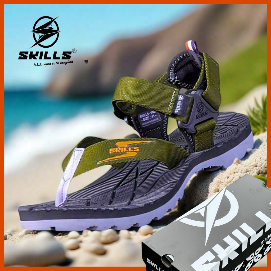 SKILLS Barqun Sandal Jepit Gunung Pria Wanita Rinjani