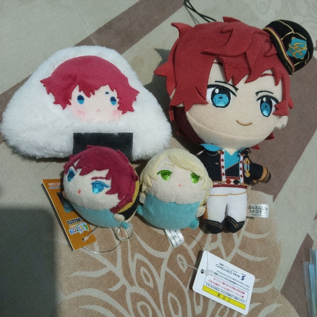 Doll Ensemble Stars nuigurumi mochi onigiri Hiiro Amagi, Aira Shiratori