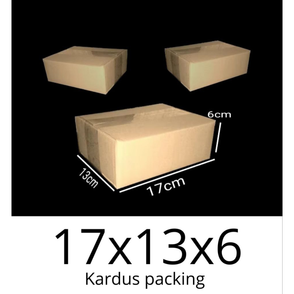 KARDUS PACKING 17X13X6 CM BOGOR