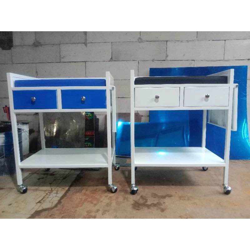 Meja resusitasi bayi / meja resusitasi mini / babytable mini / meja resusitasi besi