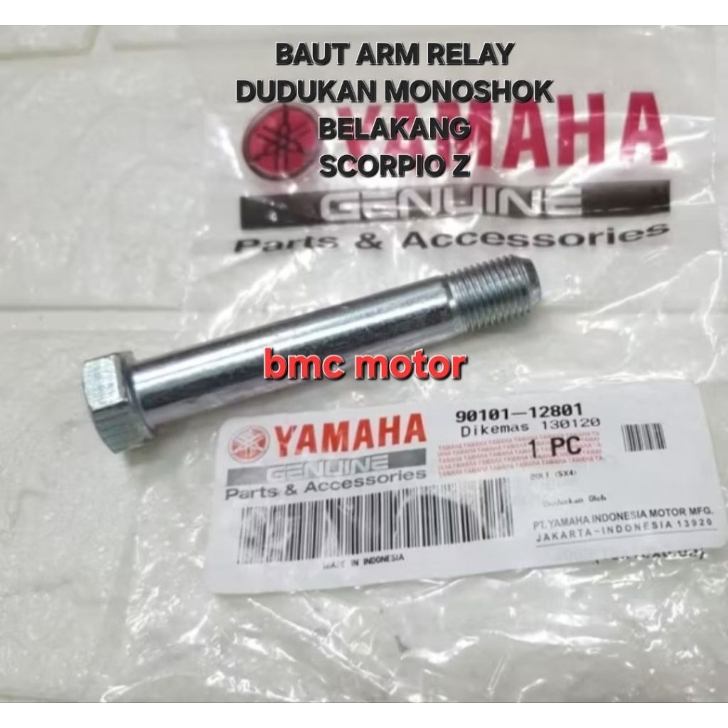 BAUT ARM RELAY DUDUKAN MONOSHOCK SHOCK BELAKANG SCORPIO Z 90101-12801 ORIGINAL