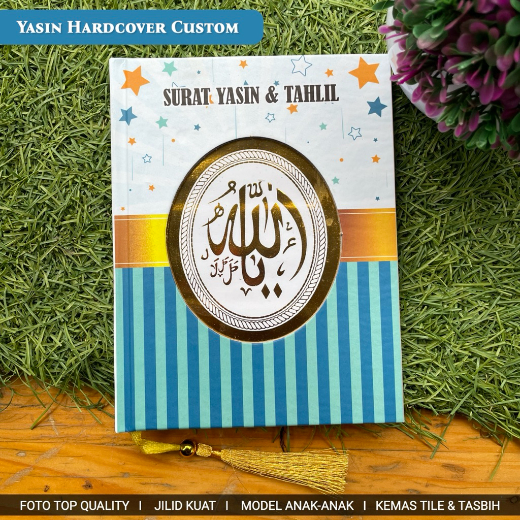 Buku Yasin Hardcover Custom Foto Model Anak Anak Poli 128 Halaman