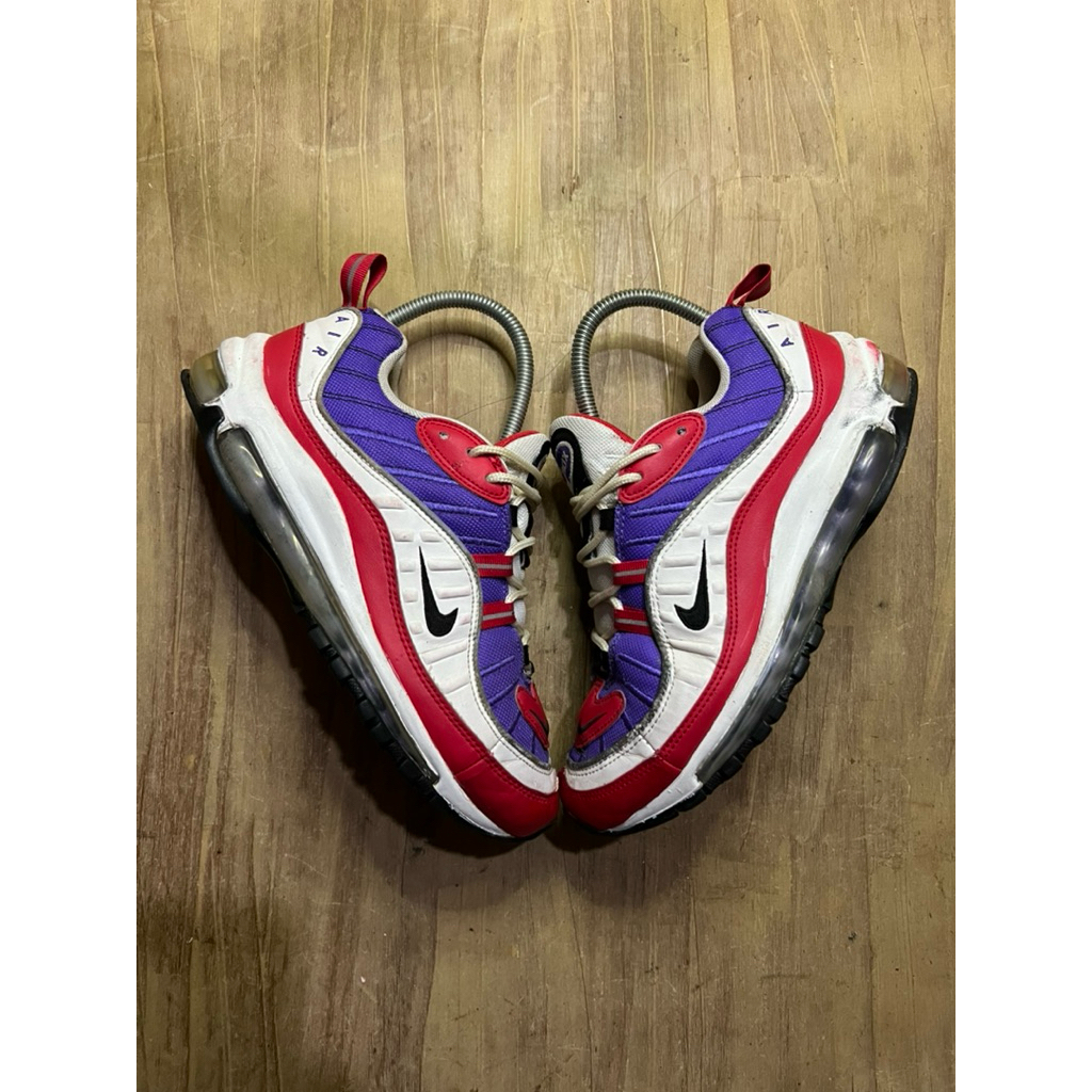 Nike airmax 98 psychic purple red raptors