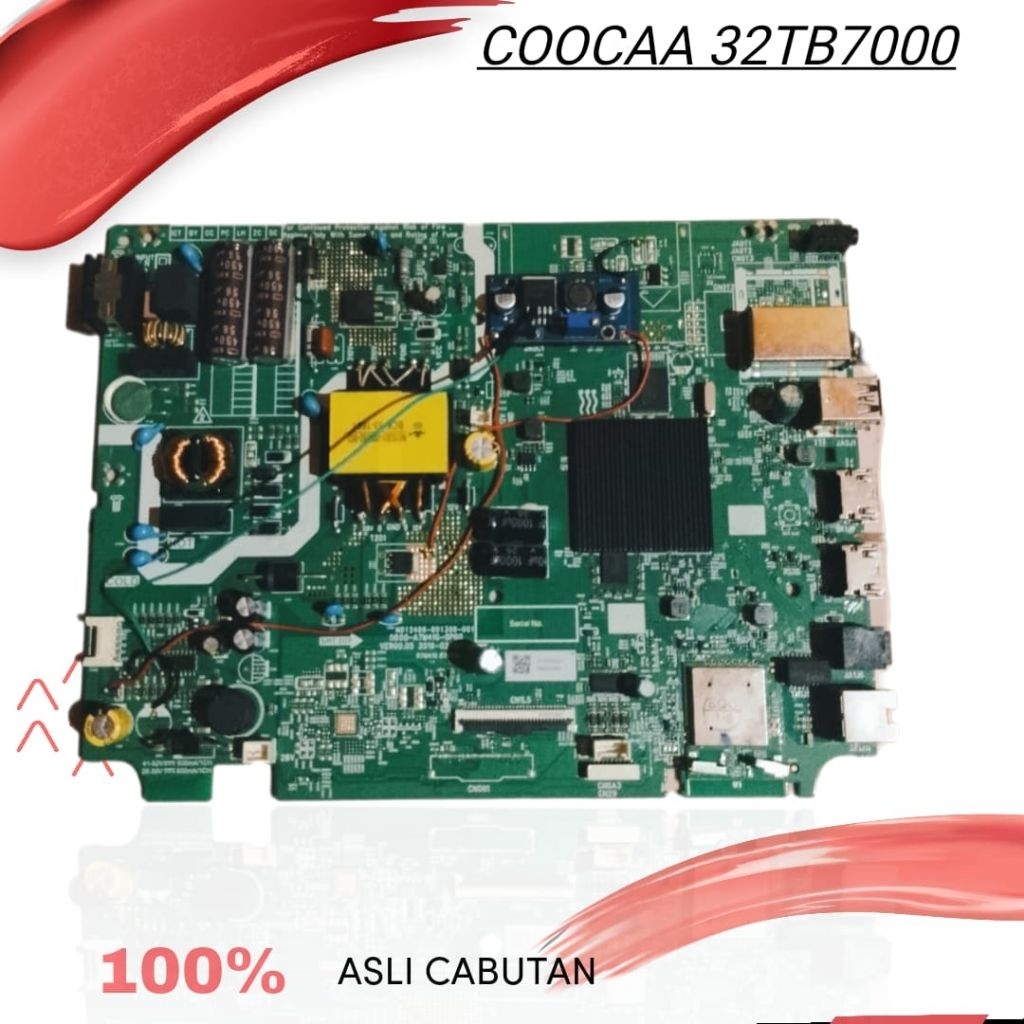 MB MAINBOARD TV COOCAA 32TB7000 MB/TV COOCAA 32TB7000 SECOND BEKAS SERVISAN OKE BERGARANSI
