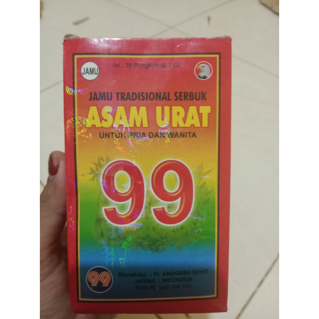 jamu serbuk asam urat 99
