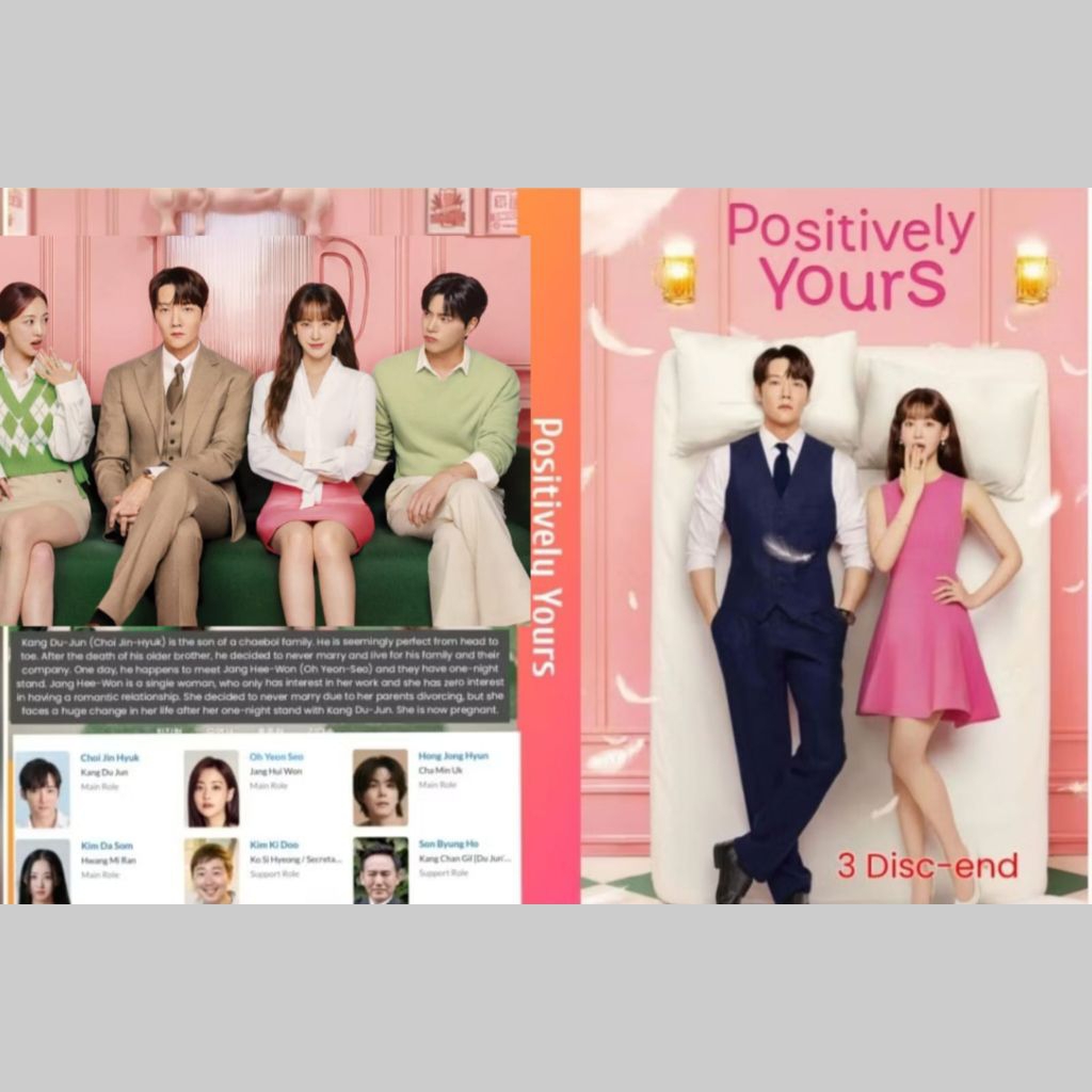 Kaset Serial Drakor 2026 "POSITIVELY YOURS" 3 Disk-end