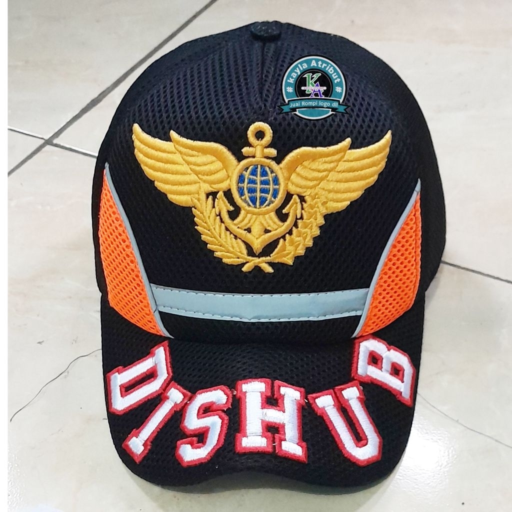 Topi Dishub jaring  terbaru