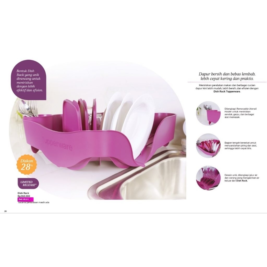 Tupperware Dish rack
