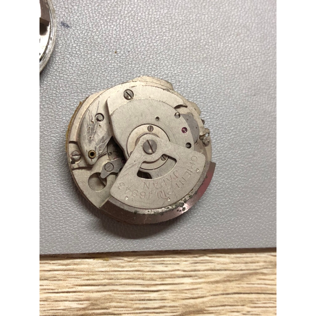 mesin jam orient otomatis tanpa rambut,kondisi baik mulus