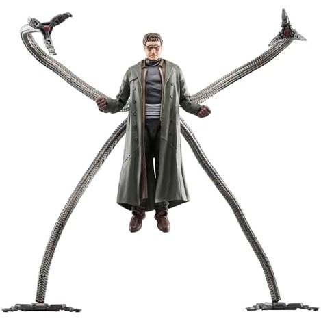 Marvel Legends Series Doc Ock, Spider-Man: No Way Home Collectible, Deluxe 6-Inch Action Figure,