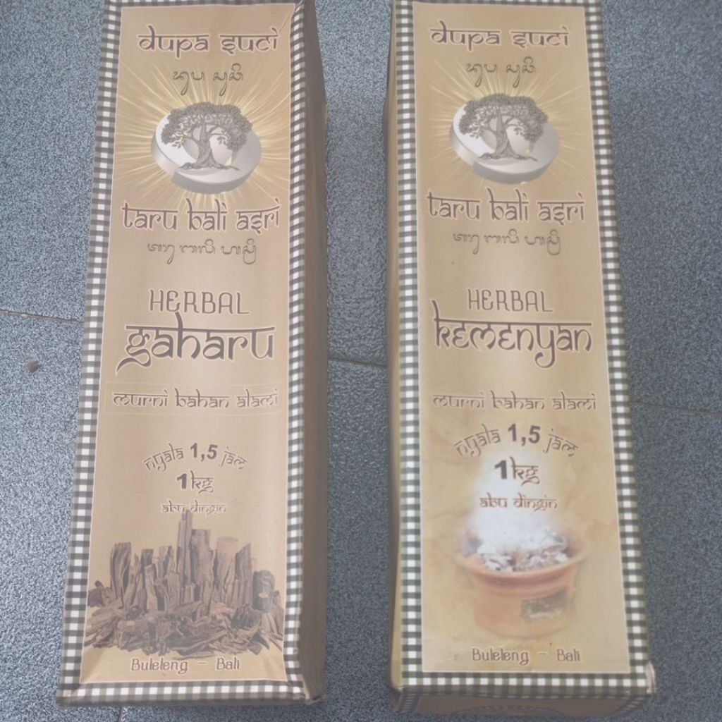 dupa hio herbal Taru Bali gaharu kemenyan 1kg