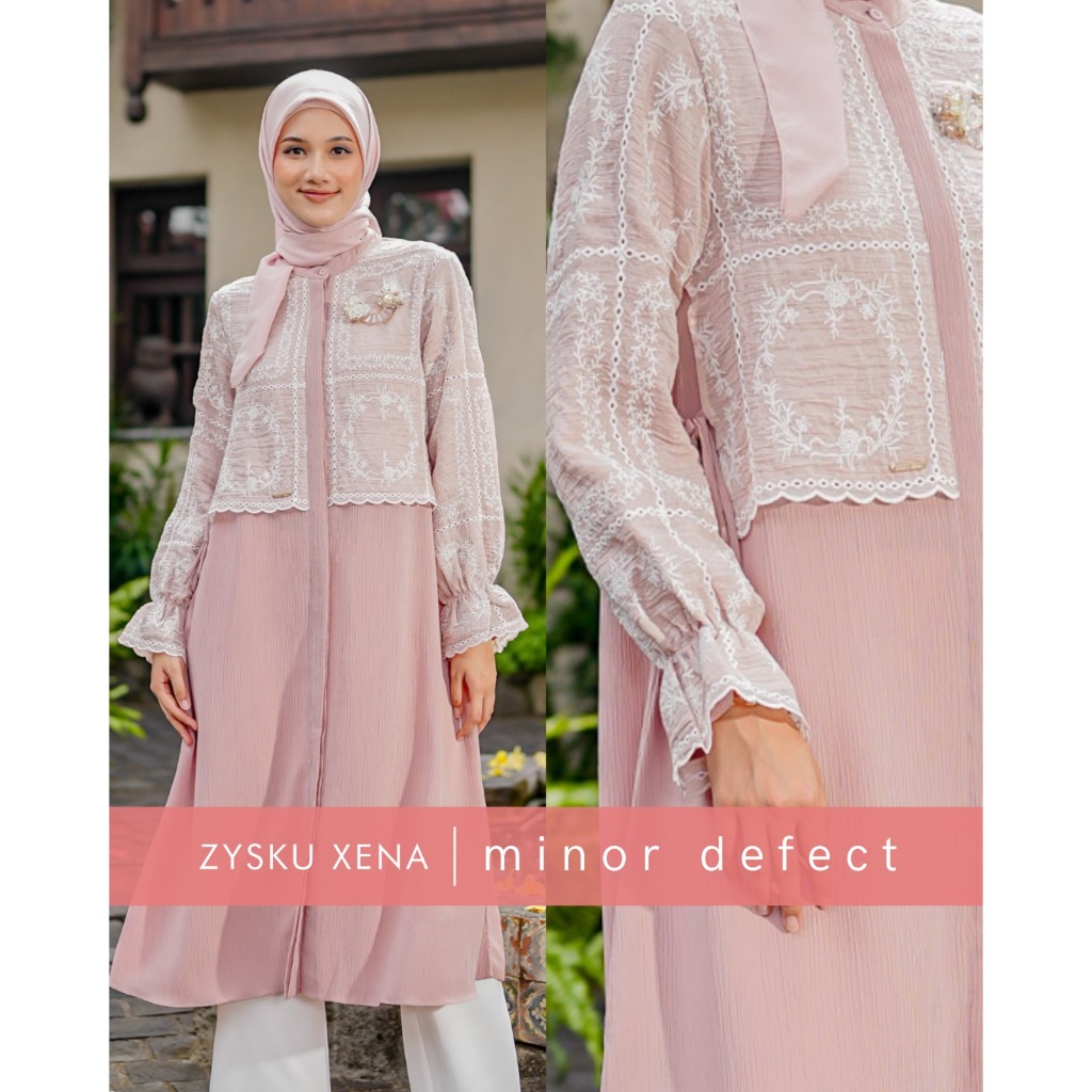 Zysku Xena | Minor Defect | Petra Tunic - 4 Warna | Tunik Atasan Lebaran Bordir