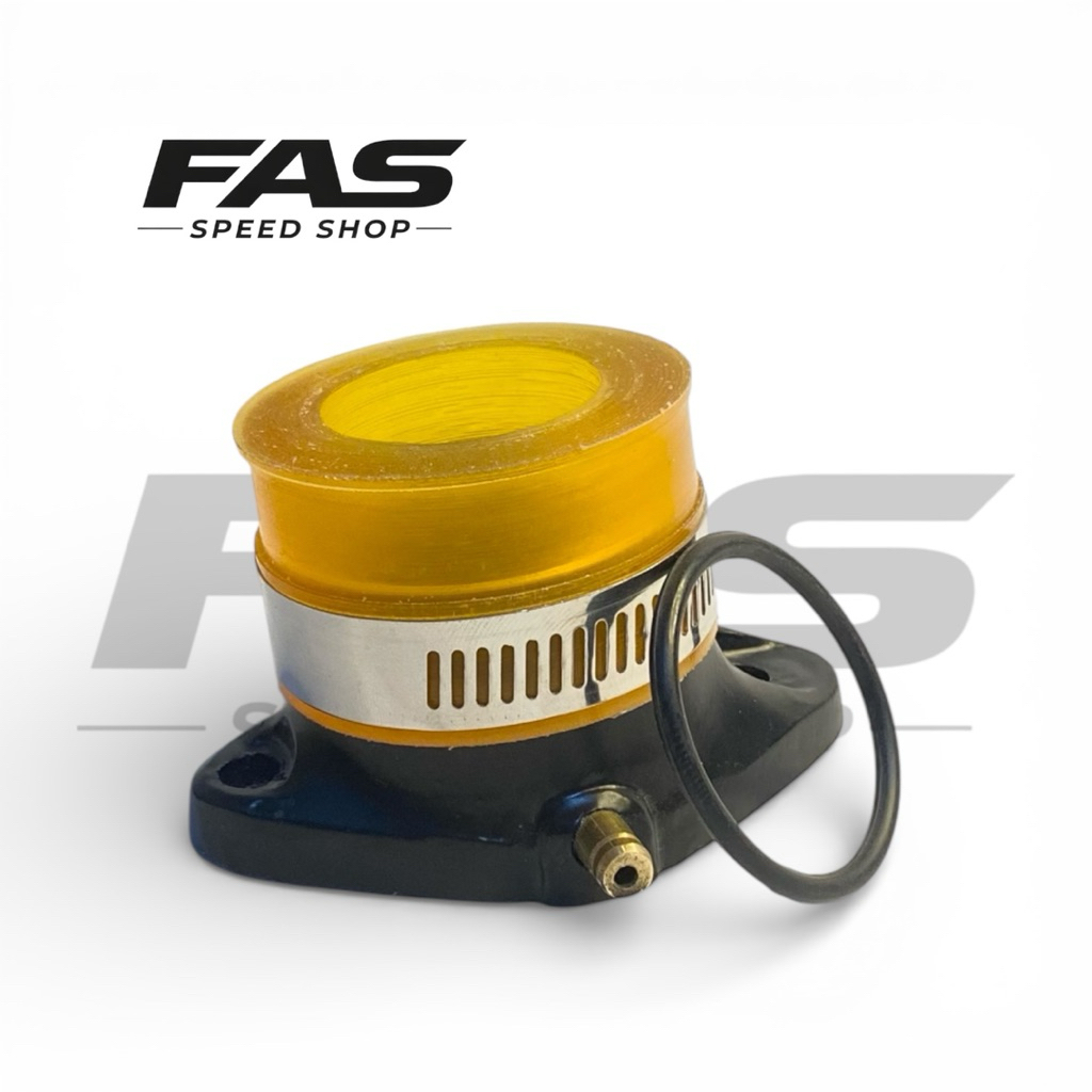 intake manipol satria fu black 4tax karbu standar manifold fu 150 teflon pe 24/26/28/30/32/34