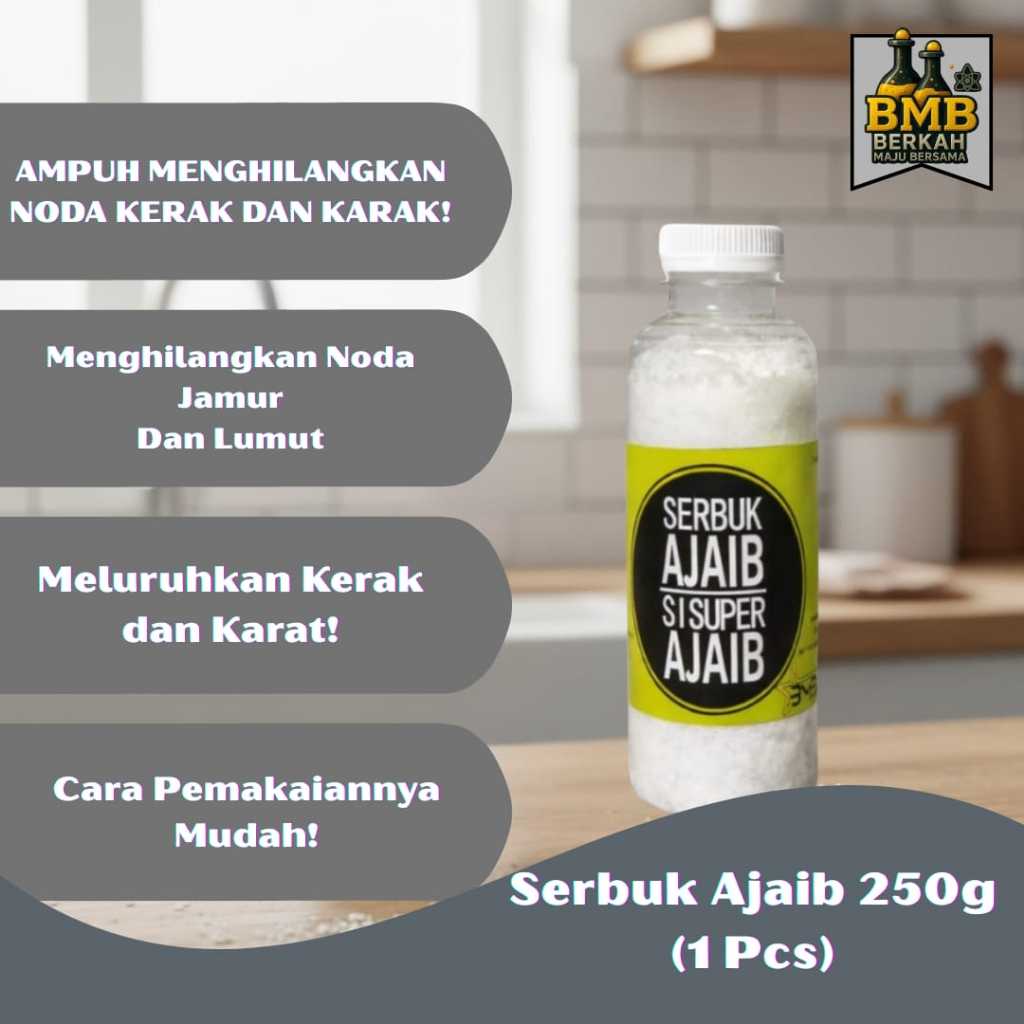 Serbuk Ajaib Pembersih Kerak 250 gram