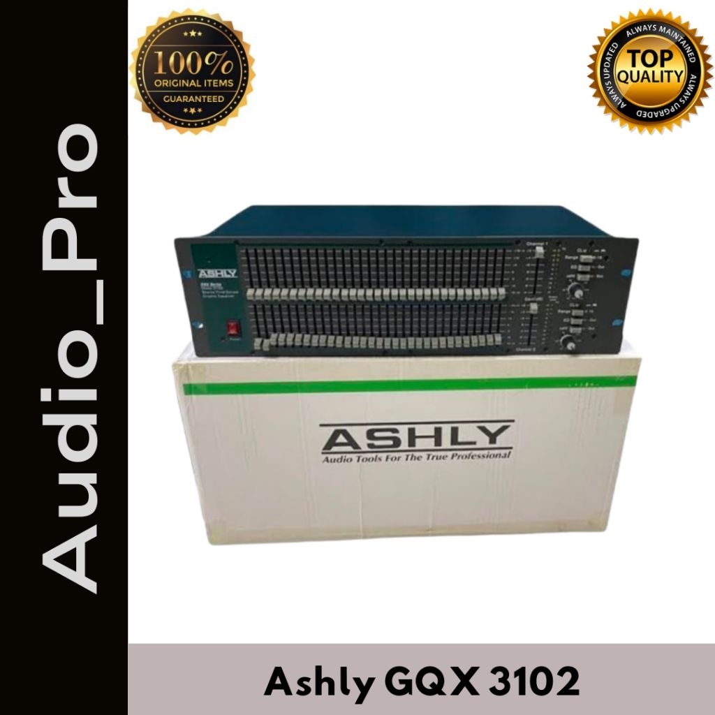Graphic Equalizer ASHLY GQX 3102 | Equalizer ASHLY GQX 3102