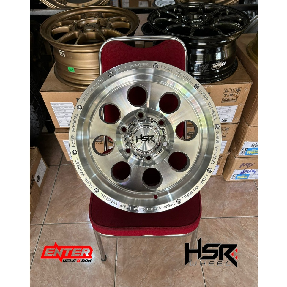 Velg HSR DUFFY HSR R16X10 H6X139,7 ET-44 SDMFL Hilux Triton