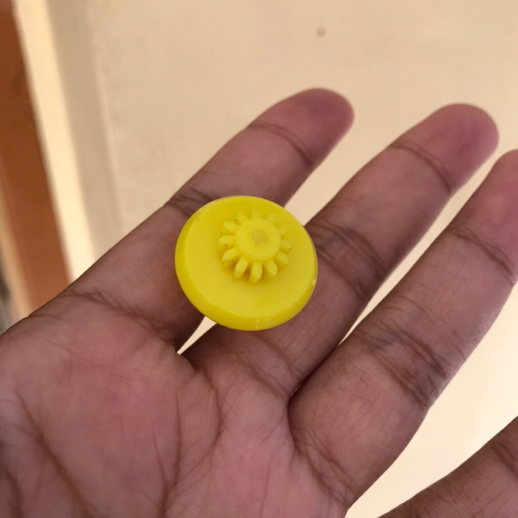 Beyblade X Bit Elevate Kuning Used