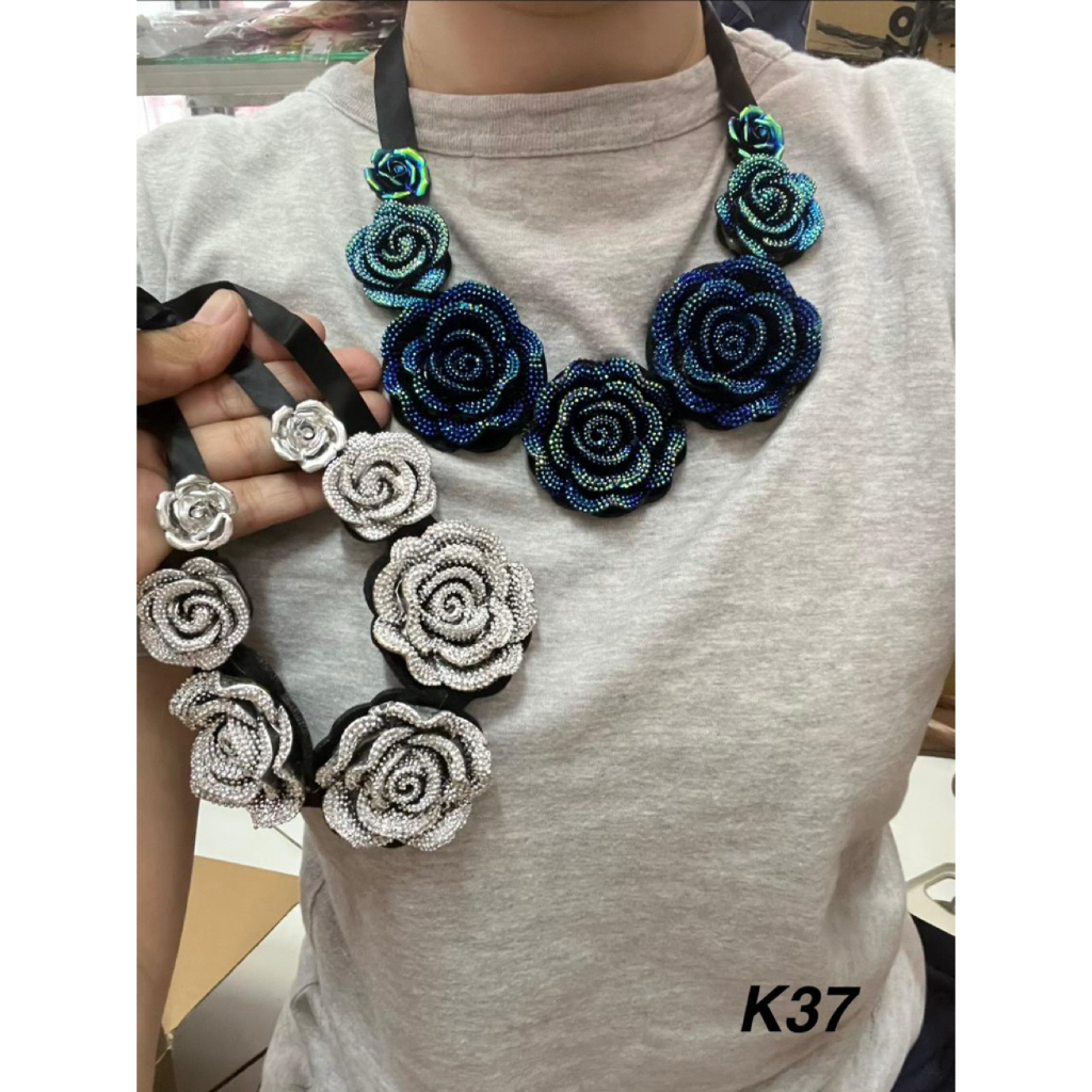 Kalung Fashion Wanita Cantik Etnik Vintage Hijab | Kalung Fashion Panjang pendek