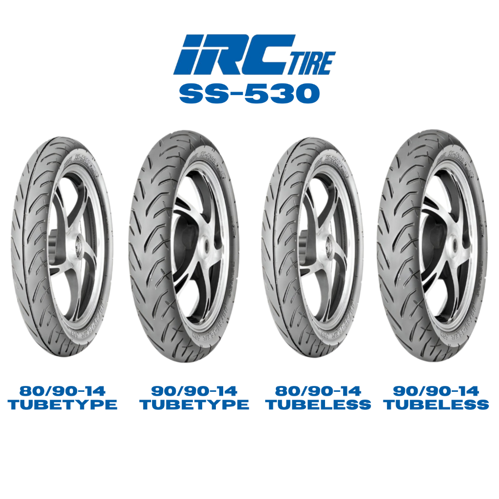 Ban Depan Belakang Irc Ring 80/90 90/90-14 Standar Matic Beat Vario Scoopy Spacy Mio Fino Tubeless