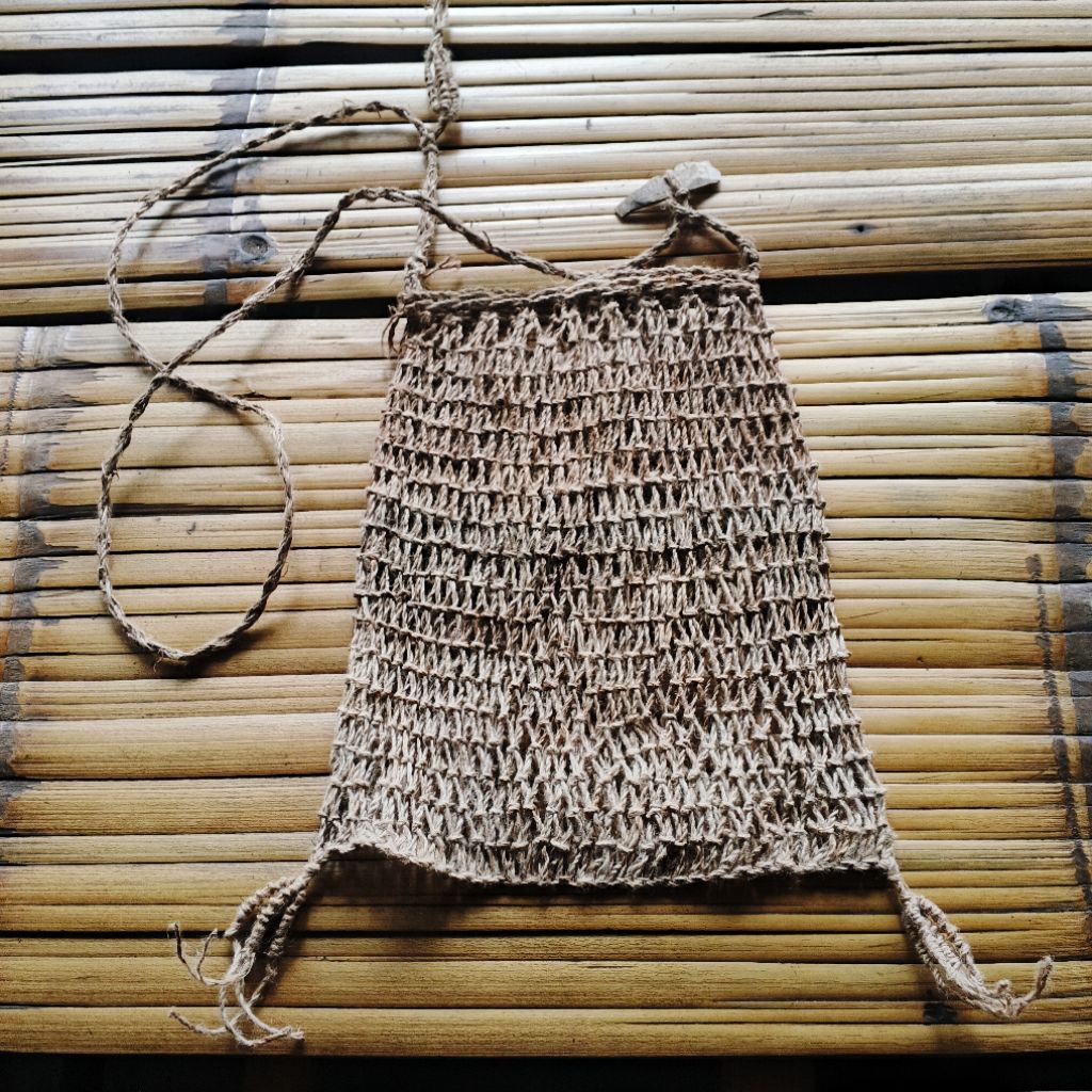 Tas Koja Baduy 25x30cm Original – Anyaman Natural Khas Suku Baduy Unik dan Estetik