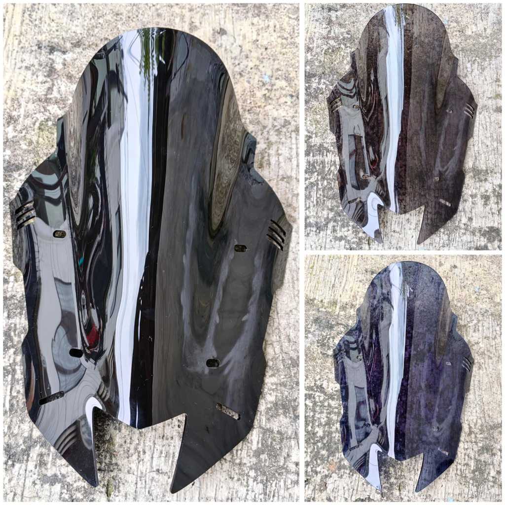 VISOR WINDSHIELD VISOR NMAX NEW MODEL TDR V4 SIRIP HIU VISOR YAMAHA NMAX NEW TDR V2 SIRIP