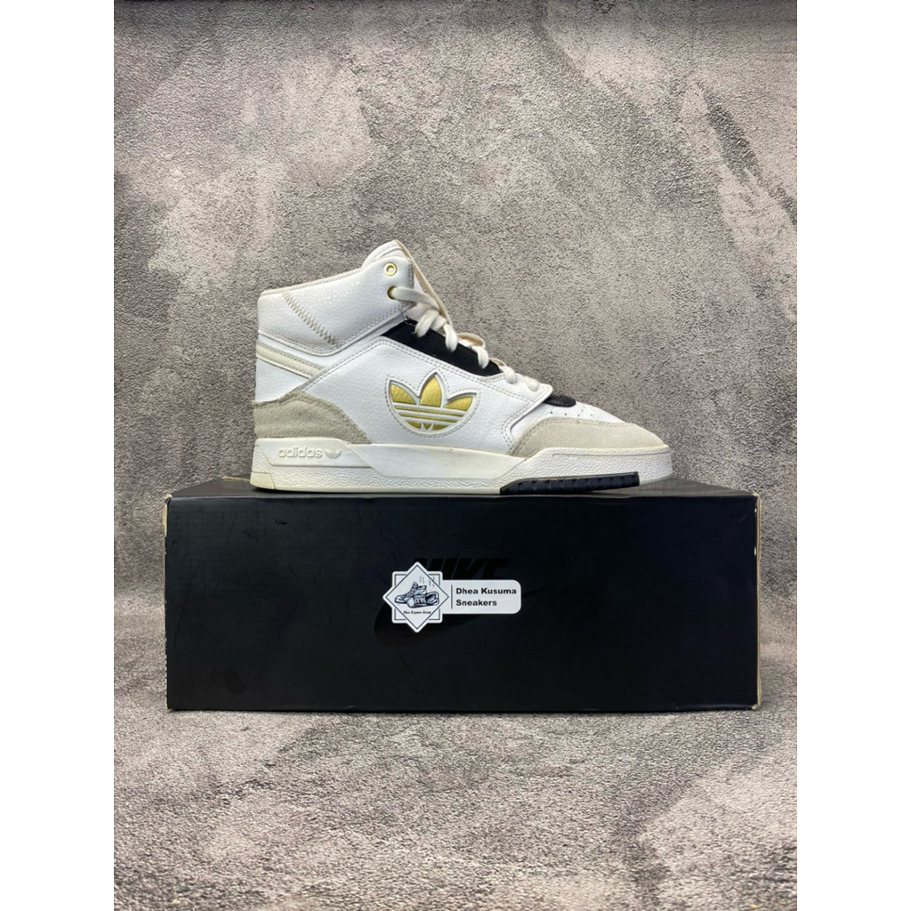 Sepatu Second  Adidas Drop XL White Gold Metallic  Size 40  Original Guarantee 100%