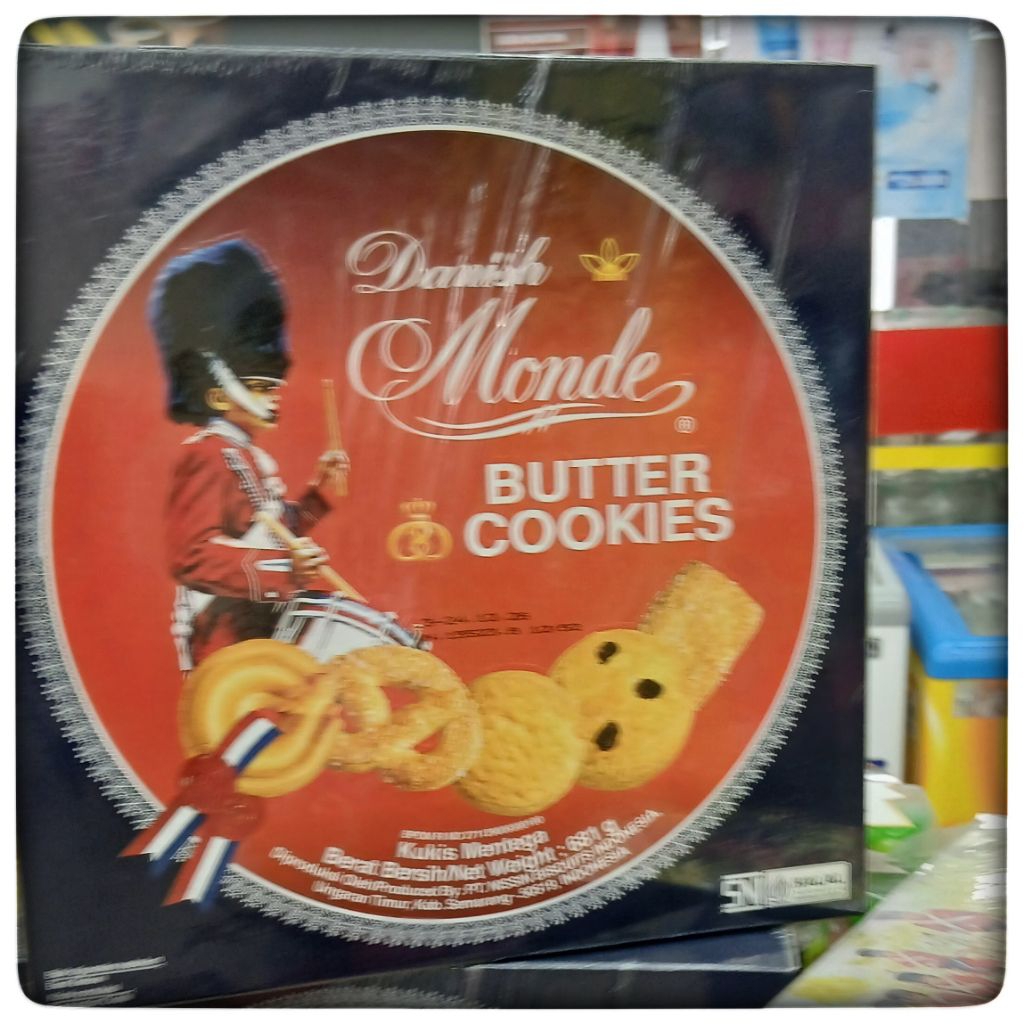 Monde Butter Cookies Kemasan Kaleng Besar 681g