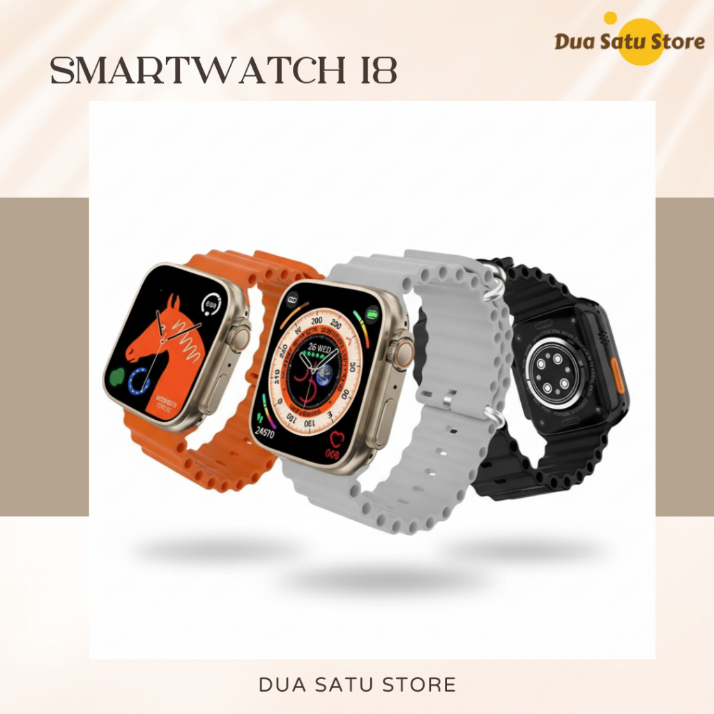 Smart Watch Series i8 Ultra Max Watch Support IOS & Android Bluetooth APP HryFine