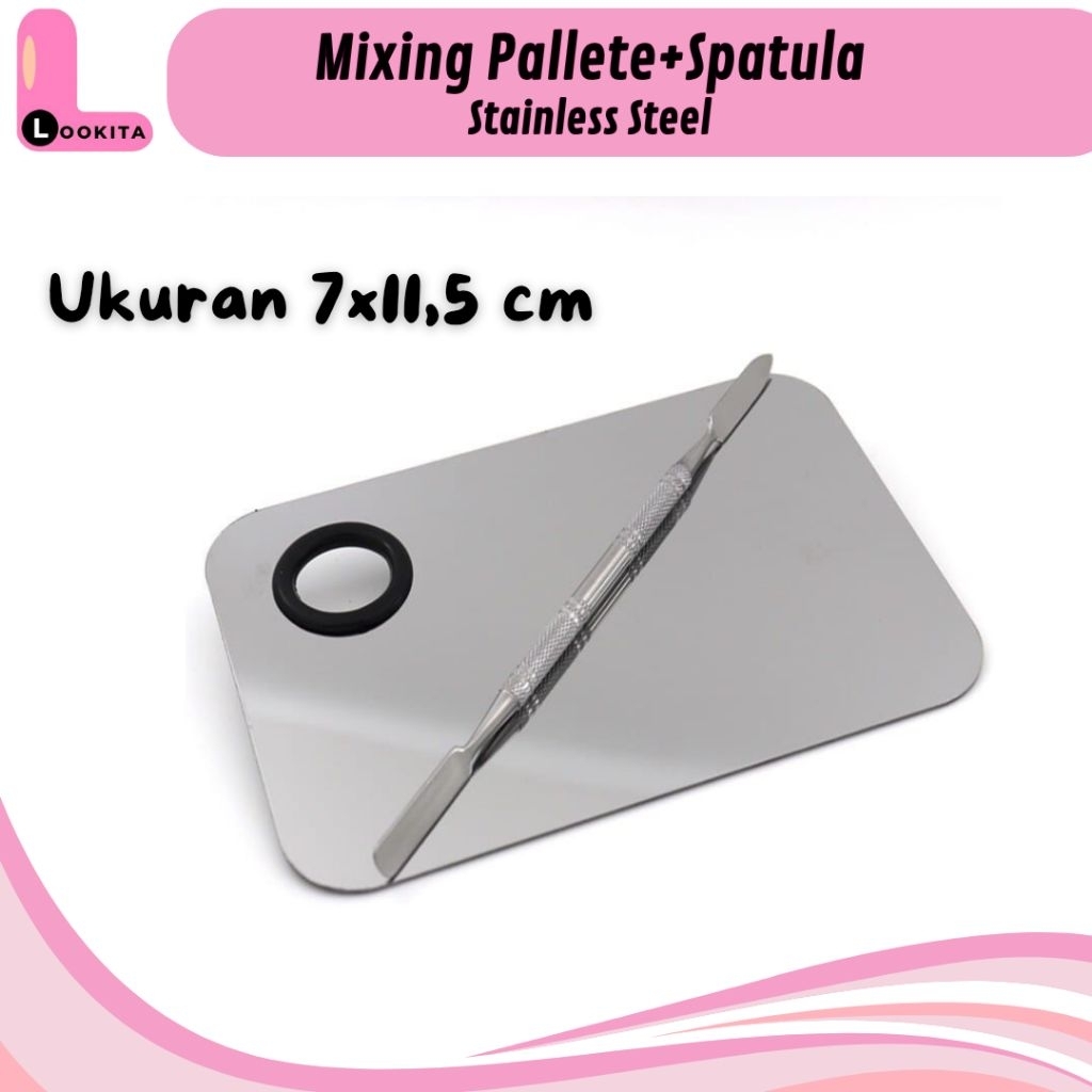 Mixing Pallete / Mixing Palette / Mixing Foundation Stainless Steel