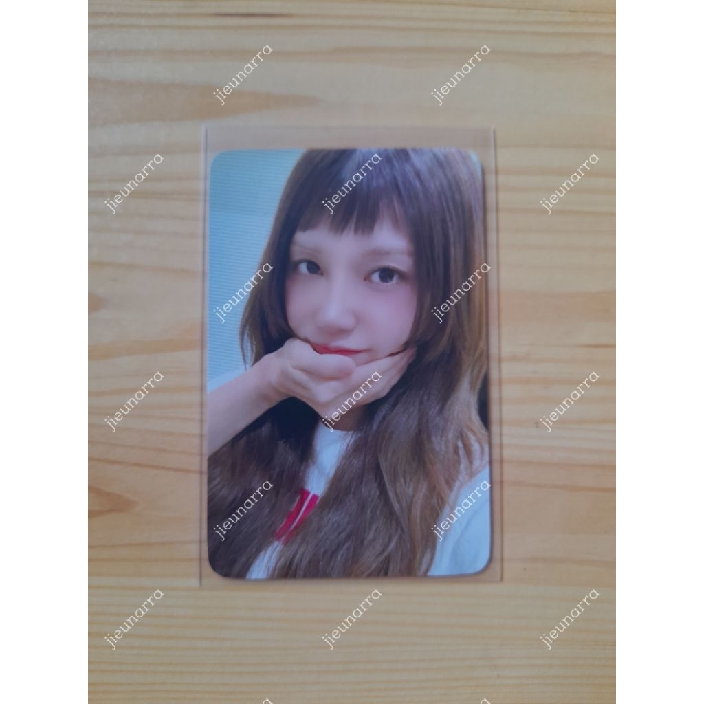 Jeong Eunji Apink Official Photocard - PC Fansign Online VCE POB Withmuu Album RE : LOVE