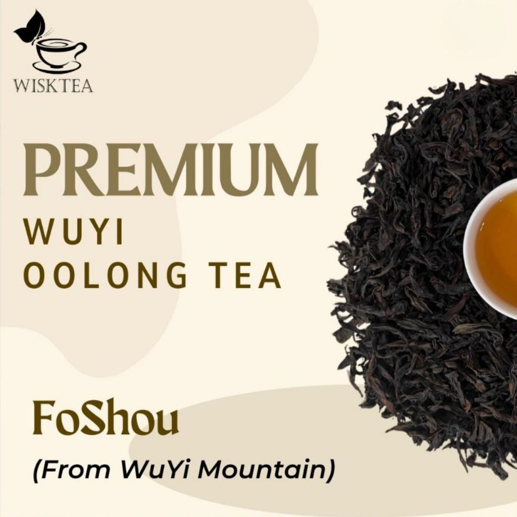 WiskTea Premium WuYi Oolong FoShou / Buddha's Hand | 50gr