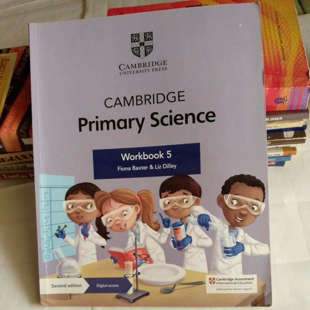 BUKU CAMBRIDGE PRIMARY SCIENCE WORKBOOK 5