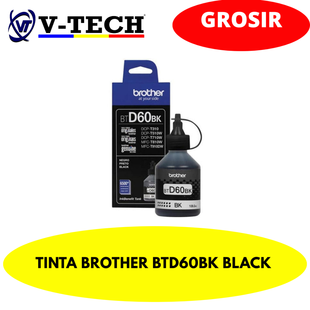 TINTA BROTHER BTD60BK BLACK