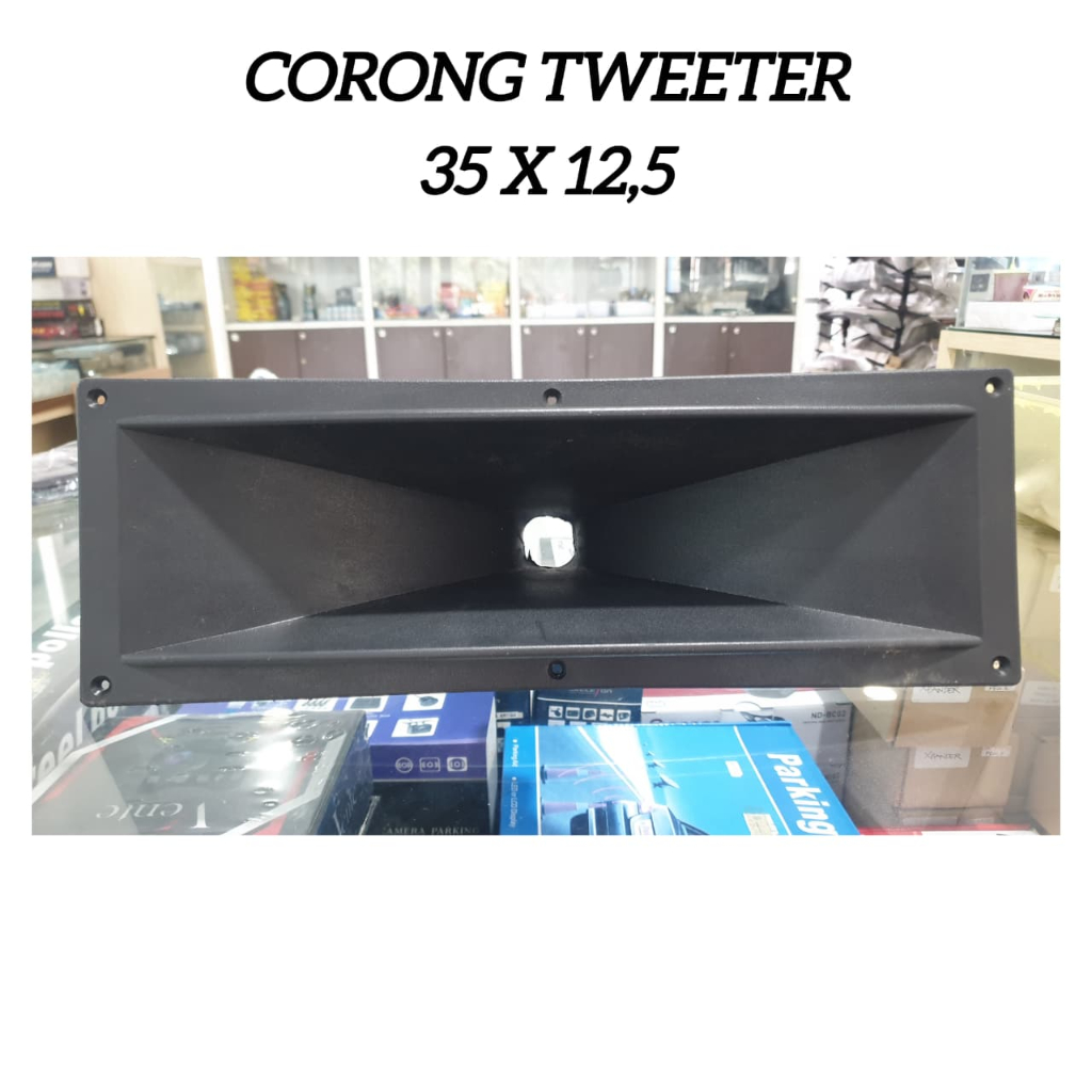 Horn Tweter Corong Tweter horn Tweter ukuran 35 x 12,5 cm plastik fiber